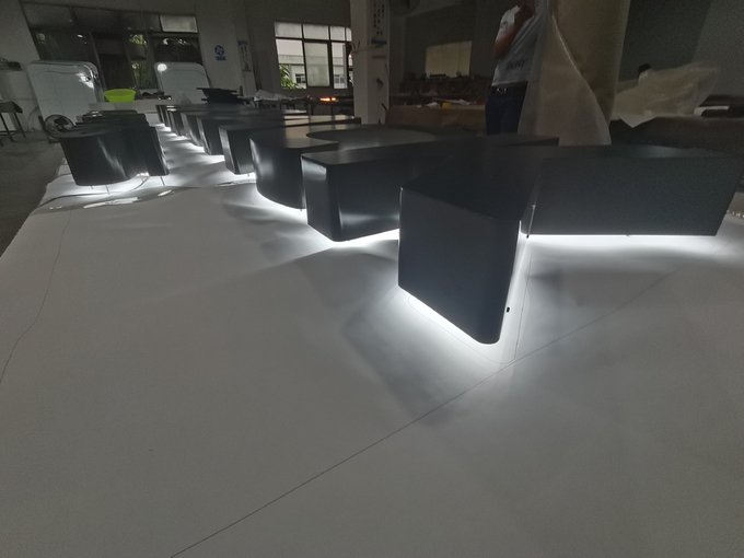 Custom Acrylic 3D LED Letter Signs 0.6mm 0.8mm Stainless Steel for Indoor decoration