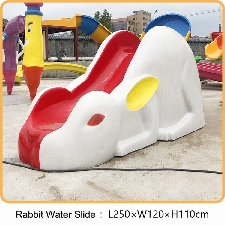 Spray Small Water Slide for Swimming Pool Park