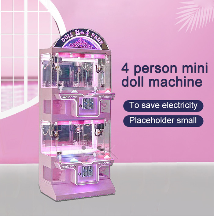 4 Person Claw Arcade Toy Vending Machine Coin Operated