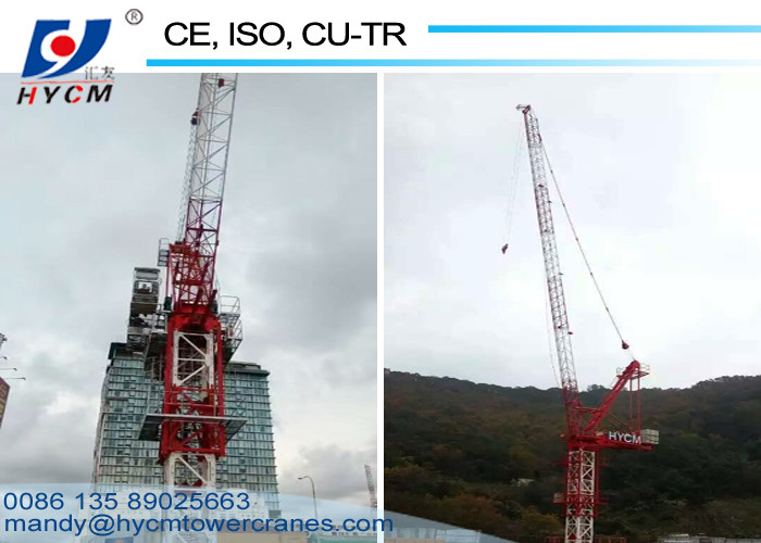 380V/60Hz Schneider Fixed Jib Crane 45m Tower Crane Luffing Jib Crane for Tower Crane Working Condition