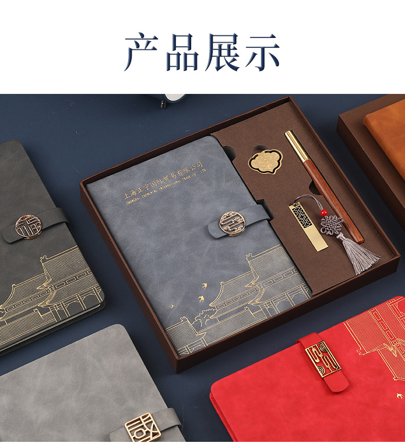 Customized Size A5 Hardcover Diary Journal Notebooks With And Pen Gift Set Custom Size