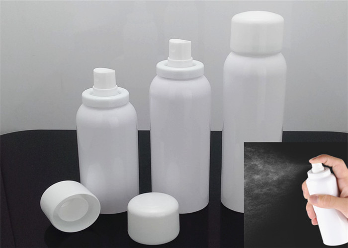 White PP Plastic Fine Mist Pump Sprayer Snap On Closure K Resin Cap 31 . 5MM
