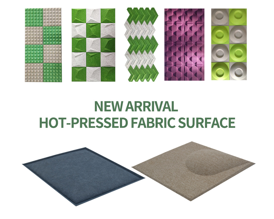 Multi Function PET Hanging Sound Absorbing Ceiling Tiles For Office Building