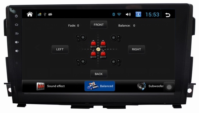 Ouchuangbo Nissan Teana 2013 android car media support gps navigation bluetooth wifi mp3 player