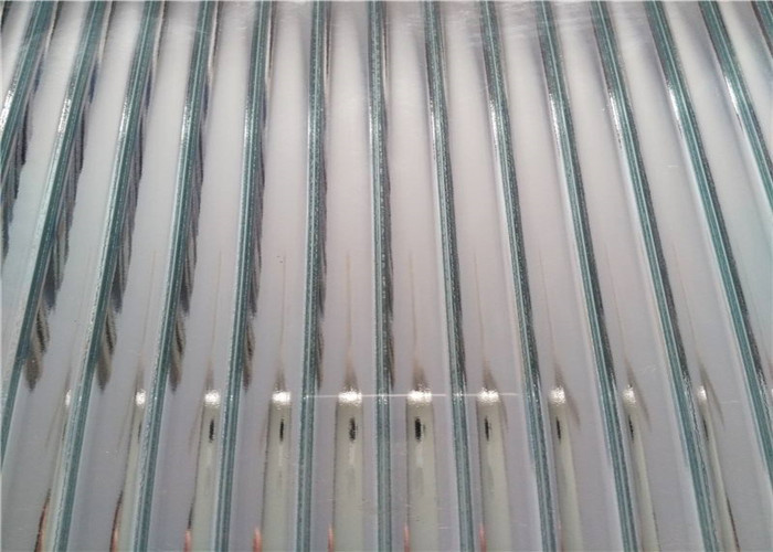 Furniture Decorative Patterned Glass 5mm Thickness Clear Millennium Embossed Glass