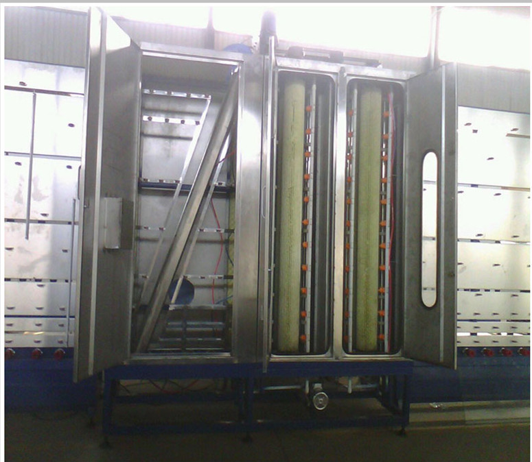 Vertical Double Wall Glass Washing Machine with color customized