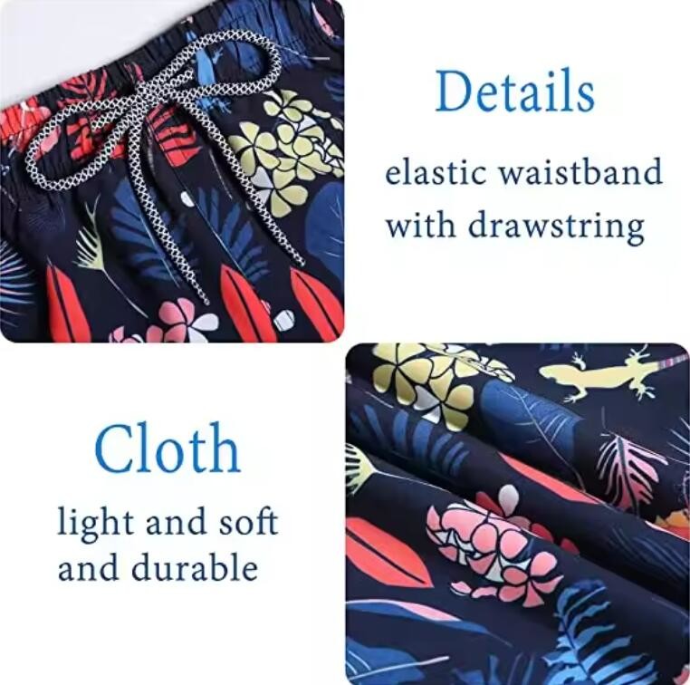 Mens Summer Sports Swimwear Surf Swim Shorts Breathable Quick Dry