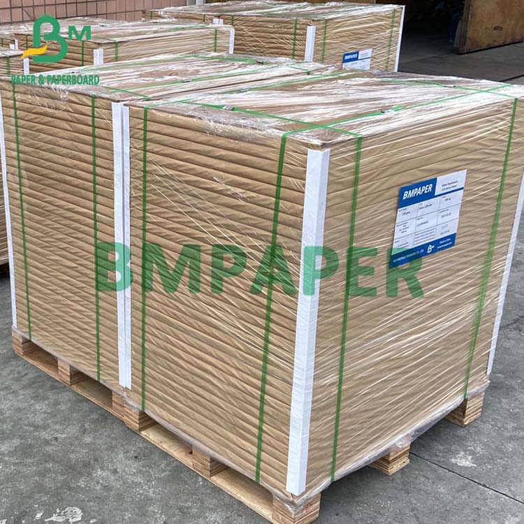 50gsm 53gsm White Offset Paper Uncoated Text Paper Sheet Palletized
