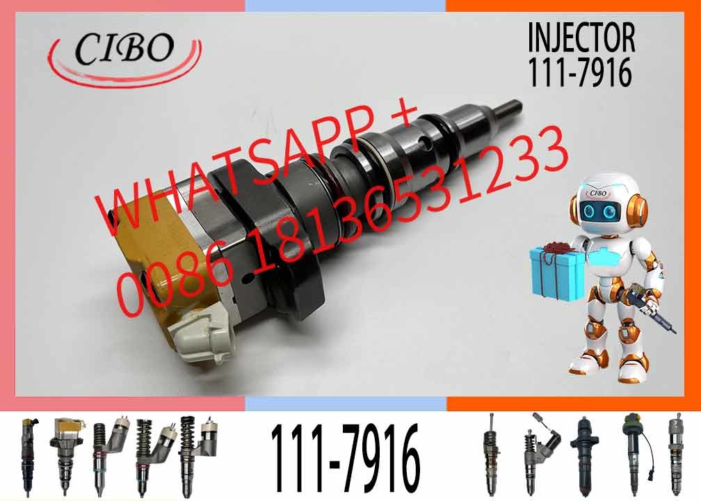 Excavator Injector 111-7916 1117916 for 3126 Engine Parts Diesel Nozzle Assembly