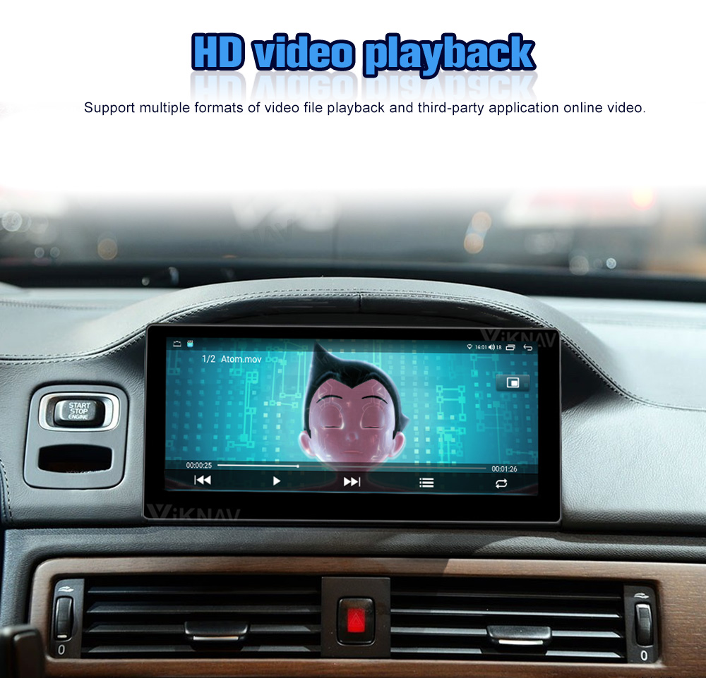 Viknav Car Radio For Volvo S80 (2012-2015) 8.8 inch HD Touch Screen Wireless Carplay Video Player Car GPS Navigation