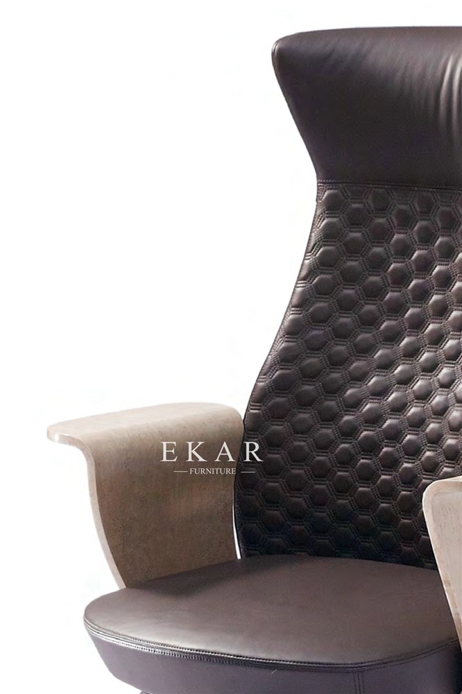 Home Swivel Leather Executive Office Chair W002S21