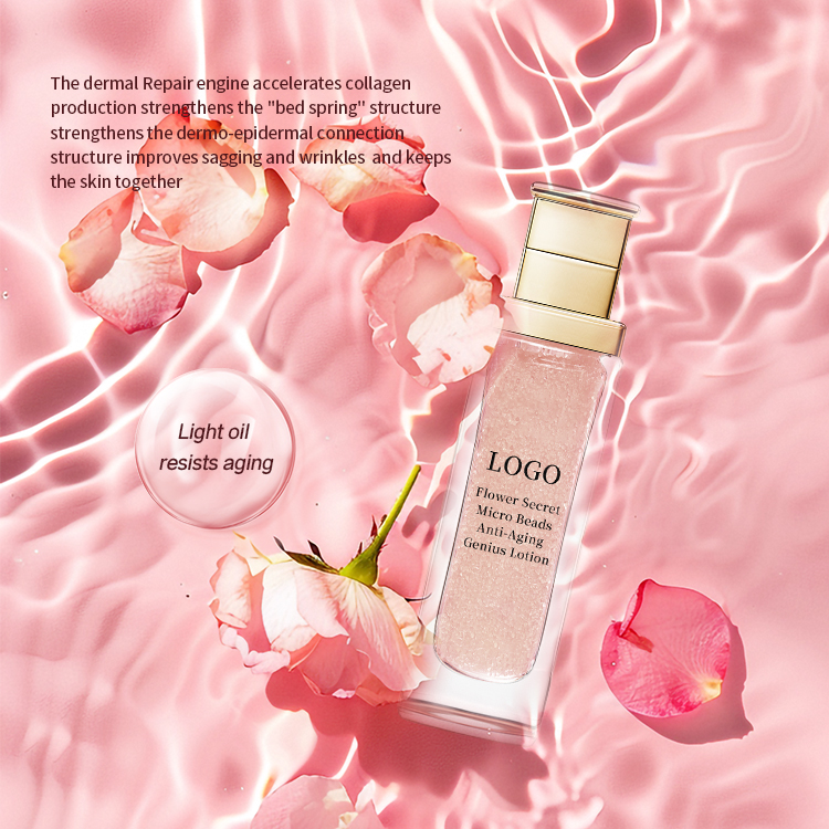 Natural Face Toner Private Label Flower Secret Micro-Condensation Beads Genius Toner for Face