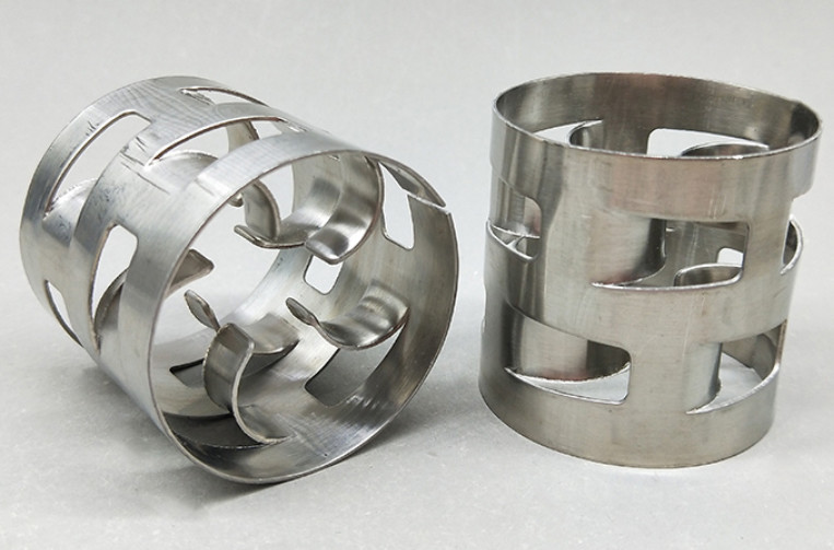 Pall Ring Metal Tower Packing 25*25*0.3mm Diameter For Gas Scrubbing