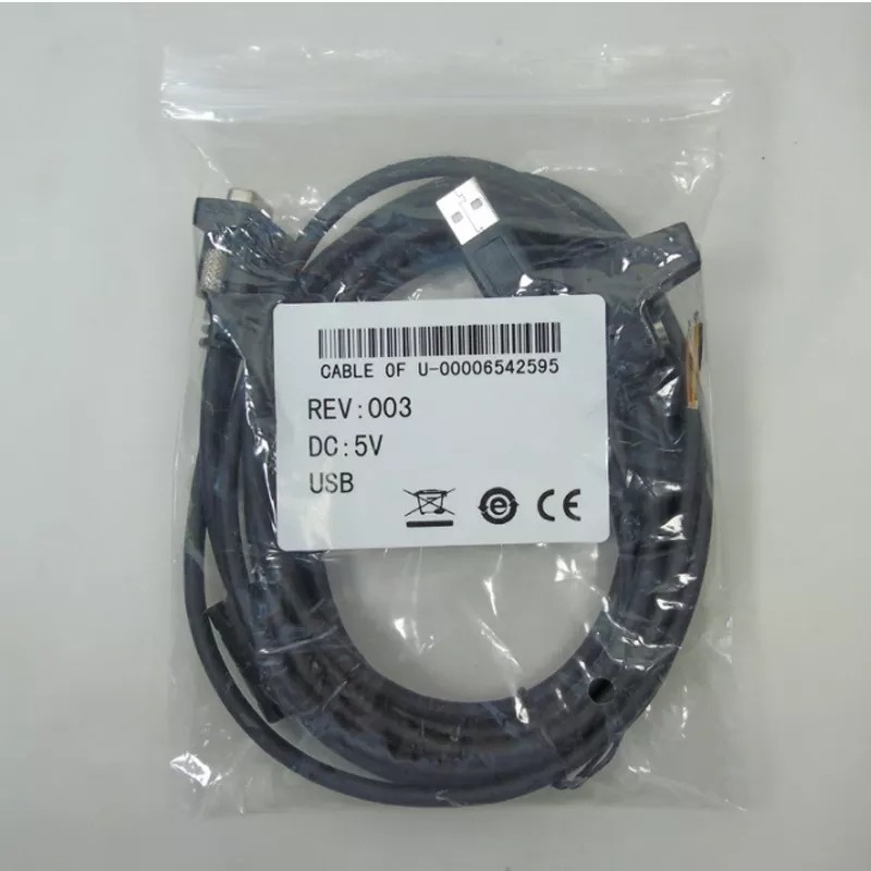 Industrial EIO Rs232 Male To USB Cable OEM For MS4980 3310G 3310G-EIO