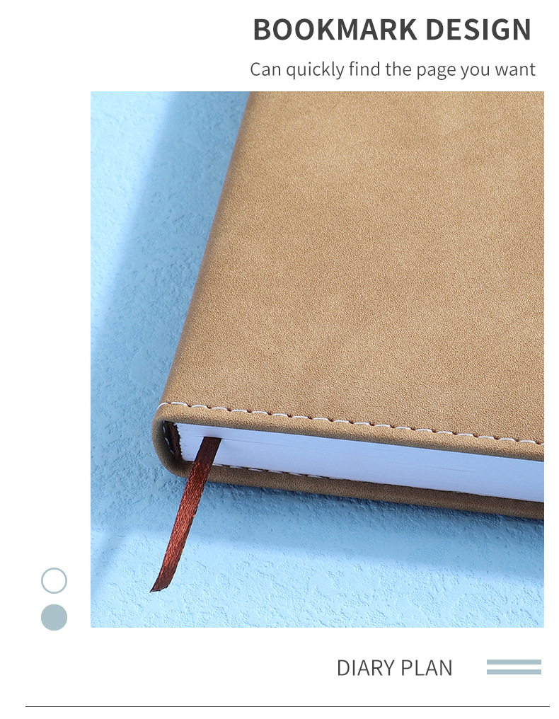 100 Sheets Inner Pages A5 Diary Leather Journal Hardcover Planner Printed Notebook