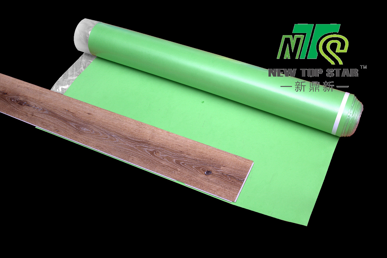 2mm Thick IXPE Laminate Flooring Underlayment 33kgs/M3 Green For All Floor