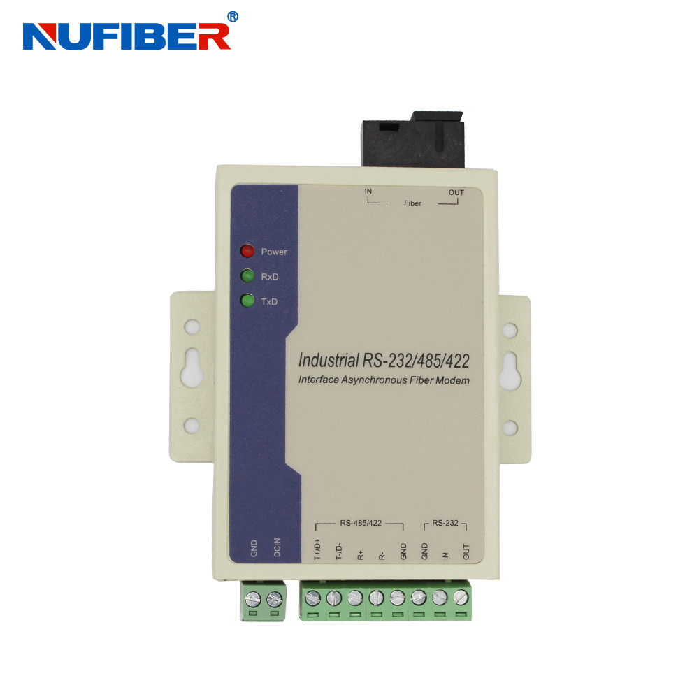 SM 1310nm 1550nm SC 20KM RS485 RS422 RS232 To Fiber Converter Serial to Fiber Converter