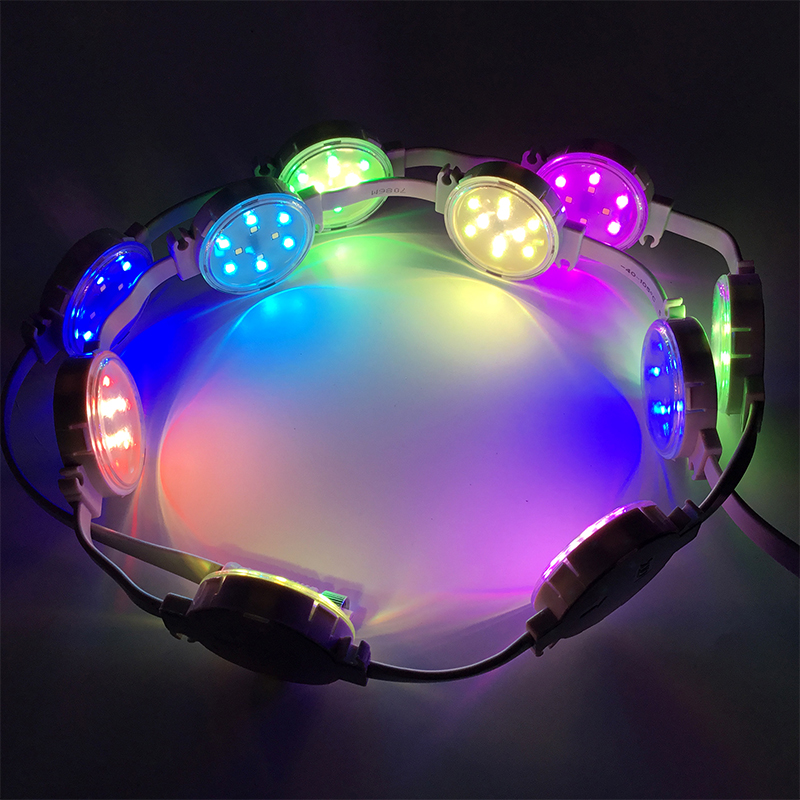 RGB Led Pixel Light Spi /Dmx Controlled Waterproof IP67 smart point light