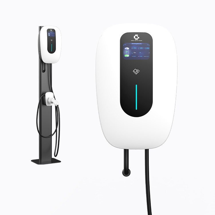 3 Phase EV 7kw Home Charger Wallbox Charging Station With Wifi And APP