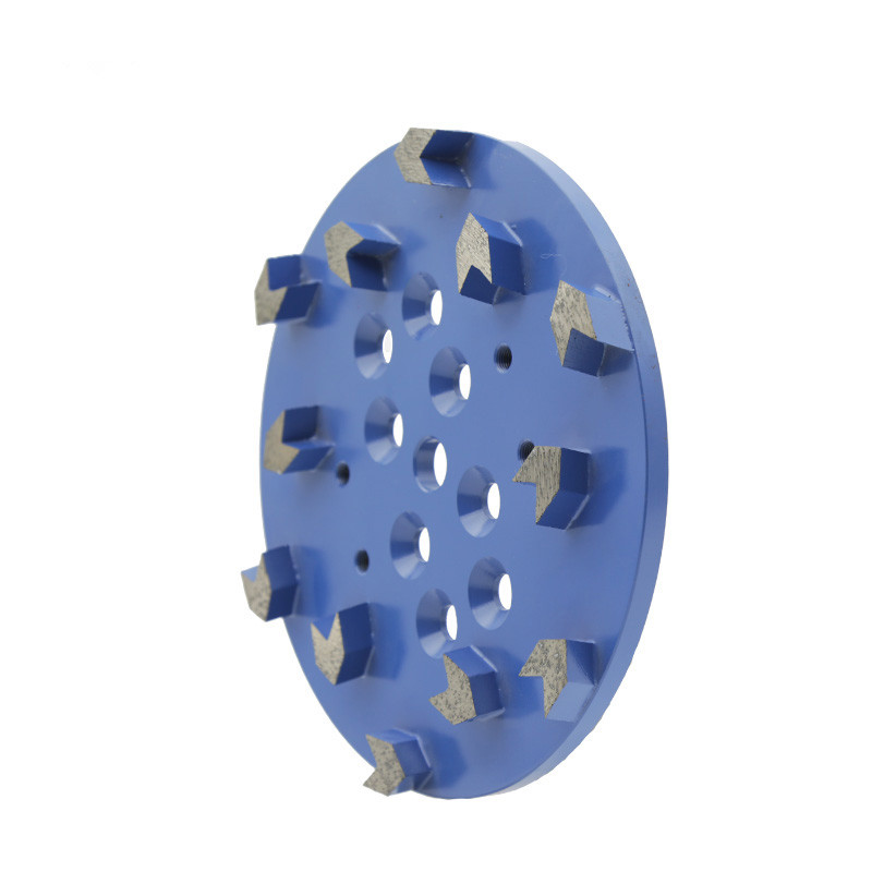 Grit ​6 Concrete Grinding Disc Hard Bond Diamond Metal Grinding Disc OEM Available
