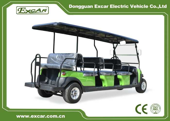 Cheap 8+3 Seater Low Speed Vehicle 2 Wheel Drive Push Electric Golf Cart