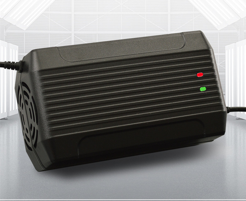 TUV Approval 48v RCA Plug Lithium Battery Charger for Electric Vehicle