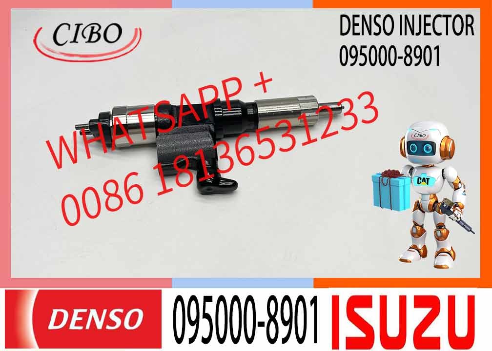 High Quality fuel Injector 095000-8900 095000-8901 095000-8902 8-98151837-1 8981518371 for ISUZU 4hk1 6hk1