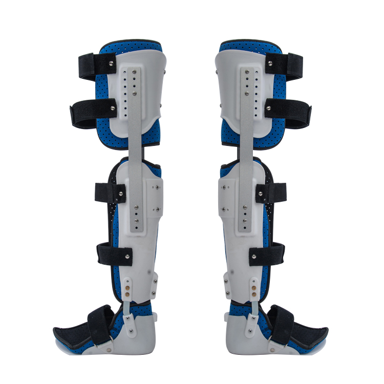 High Quality Plastic Comfortable Medical Knee Ankle Foot Orthosis Brace With Hinge Orthopedic Knee Brace