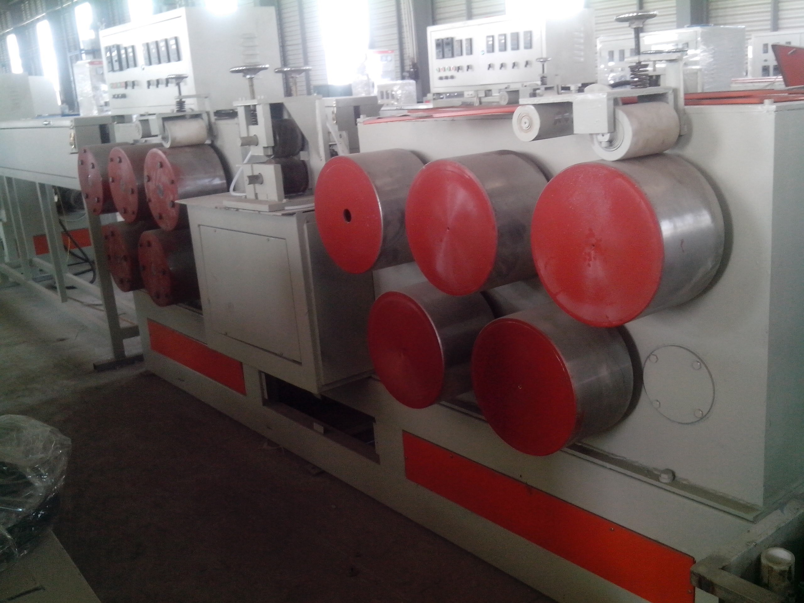 Packing Belt Band Pp Pet Strap Making Machine / Production Line With Big Capacity