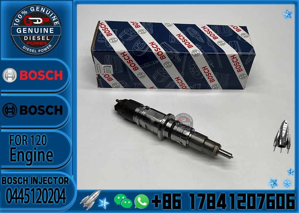 High Quality Diesel Fuel Injector 0445120204 5253221 0986435519 For Dodge/ISDE 6.7L 4.5L