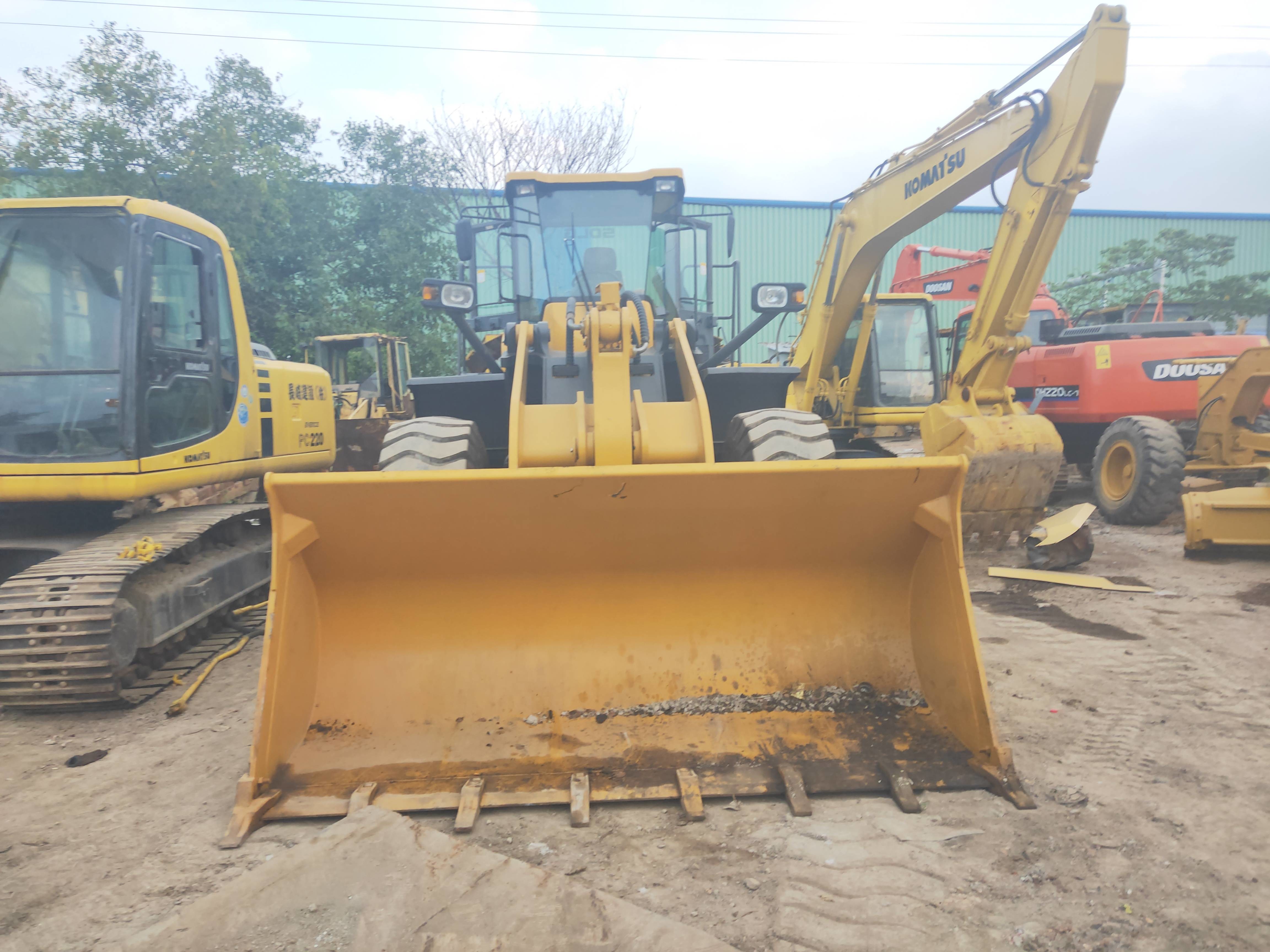 SDLG LG956L Used Wheel Loader Machine 16 Ton Heavy Duty