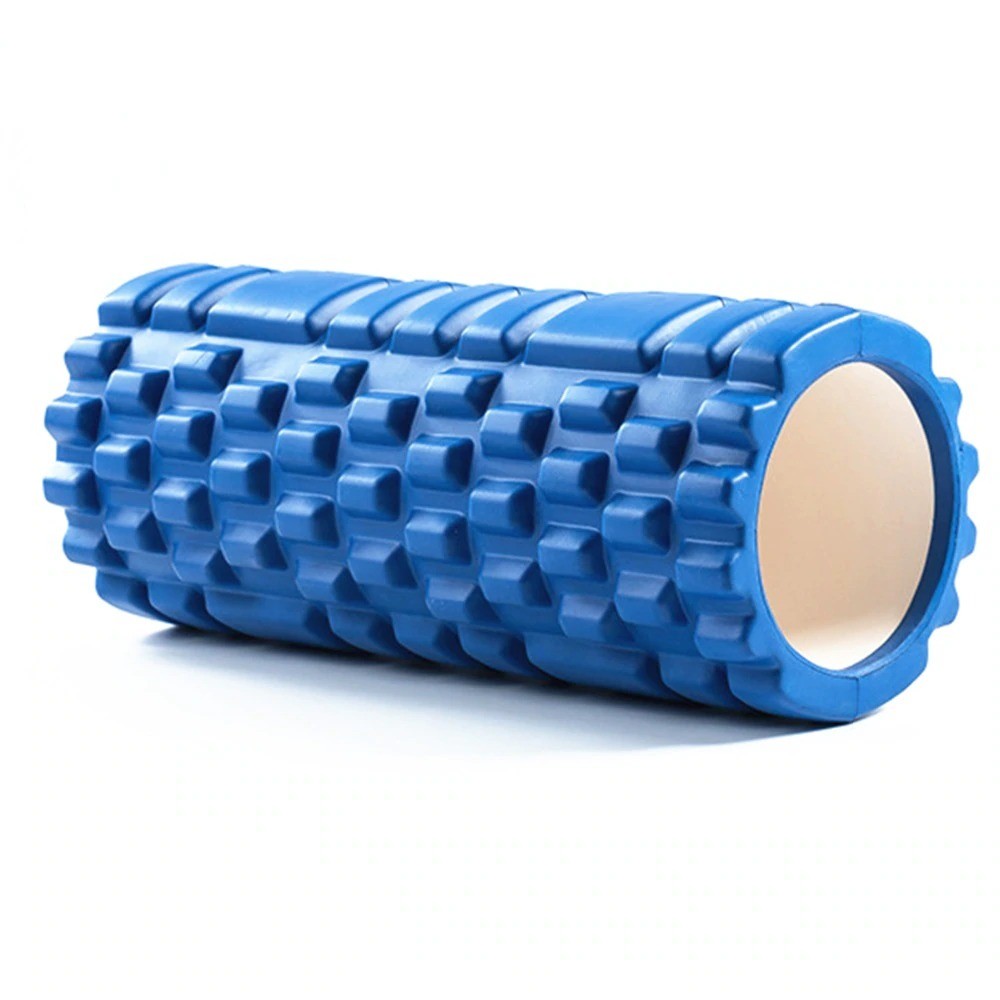 Column Yoga Exercise Blocks / Pilates Foam Roller Gym Exercises Muscle Massage Roller