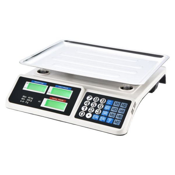 Commercial 40kg Electronic Scale WITH LID 30kg Vegetable Scale for Commercial