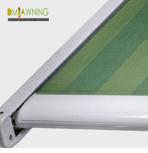 Heavy Duty Retractable Roof Awning Remote Motor Sunshade Waterproof Retractable Pergola Awnings