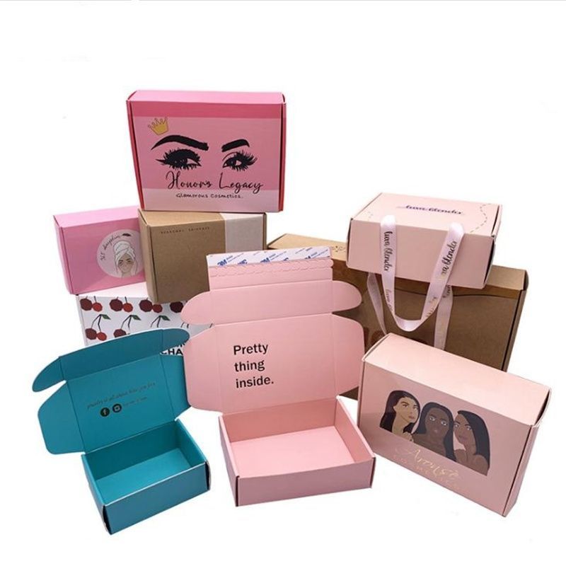 Custom Logo Printed Corrugated Cardboard Packaging Gift Box, China Wholesales Affordable Price Shipping Mailer Box
