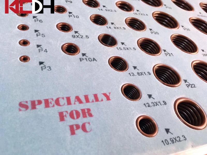 Excavator Valve Gasket Repair Box Komatsu O-ring High Temperature Rubber Sealing Ring Parts