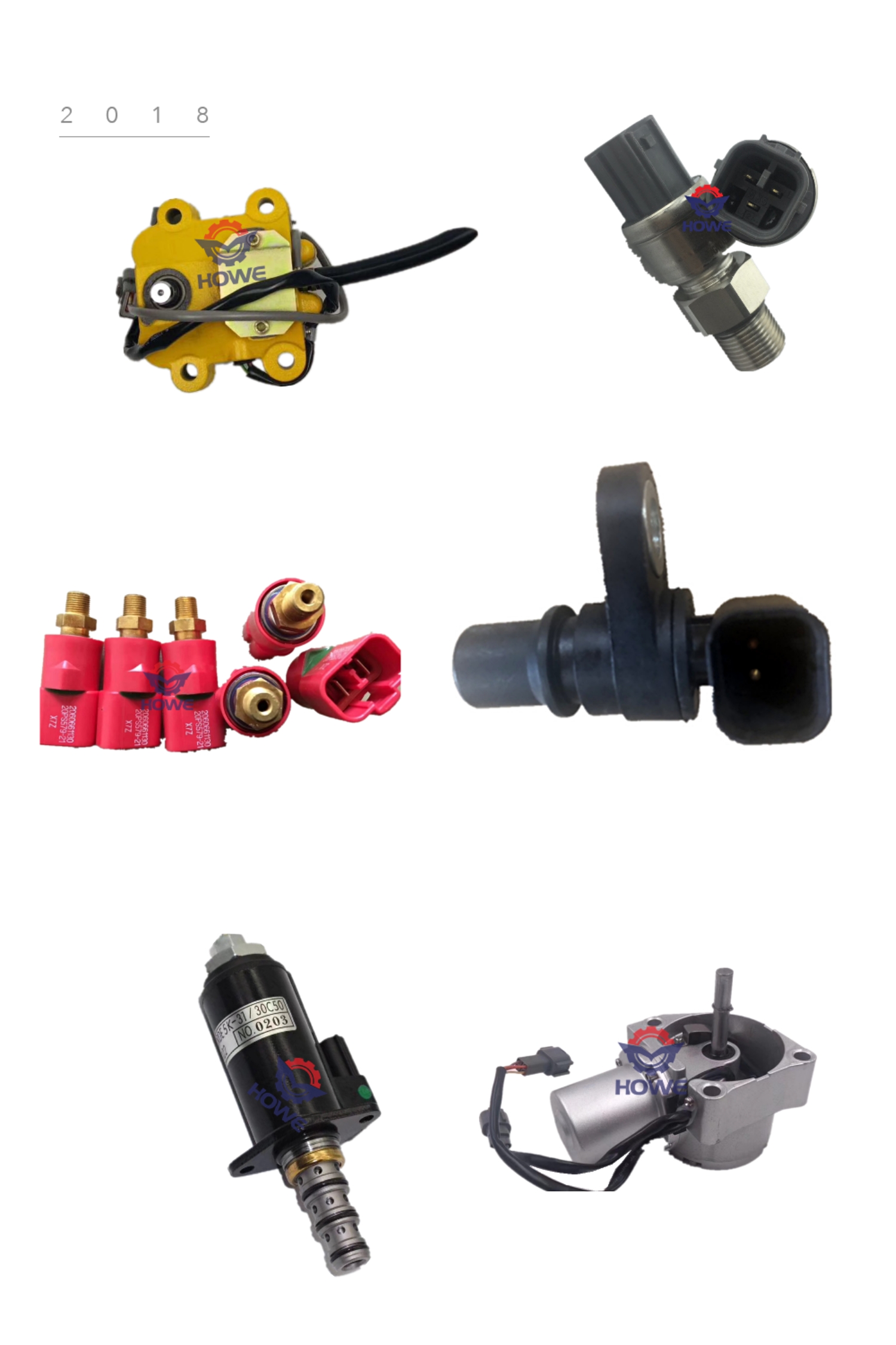 Throttle Motor AC/2000 and Governor Motor AC/1500 for Excavator SY215H SY245H SY265H
