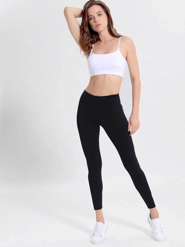 Womens Gym High Waist Stretch Leggings Yoga Workout Tight Leggings