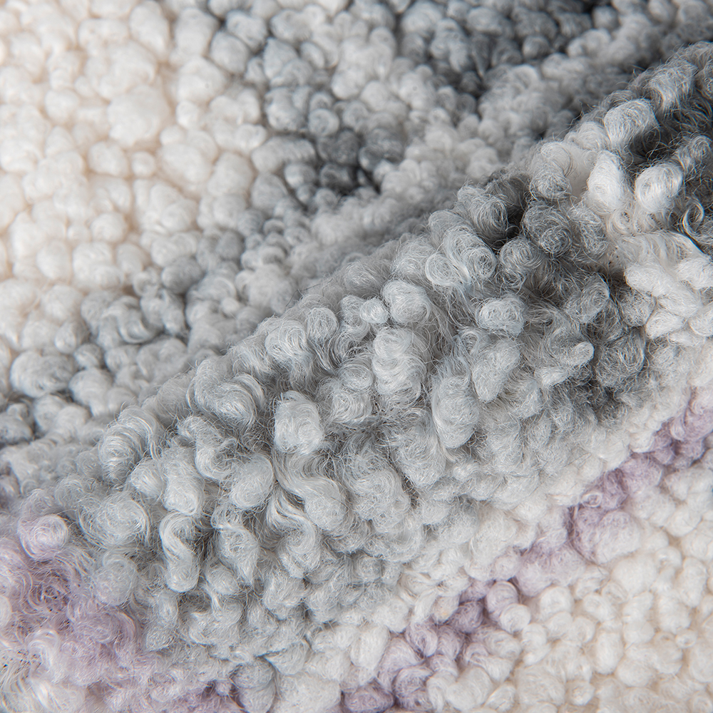 Fashional Plush Fabric 300gsm Sample Free for 100% Recycled Polyester Sherpa Teddy Fabric