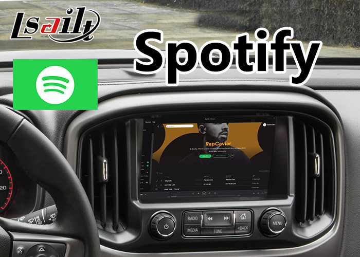 Android 9.0 Carplay video interface for GMC Canyon 2014-2019 mirrorlink navigation