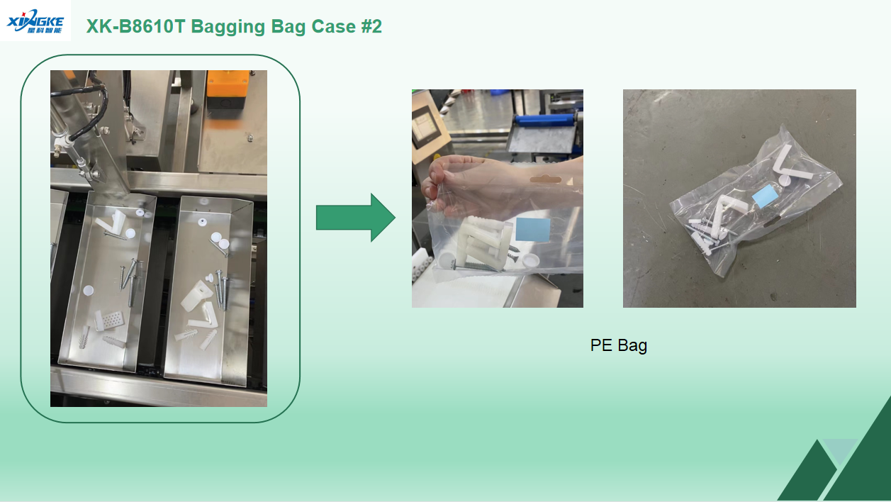 Manufacturer Hot Sale Packing Machine PE Bag Venting Toilet Seat Fittings Packaging Machine