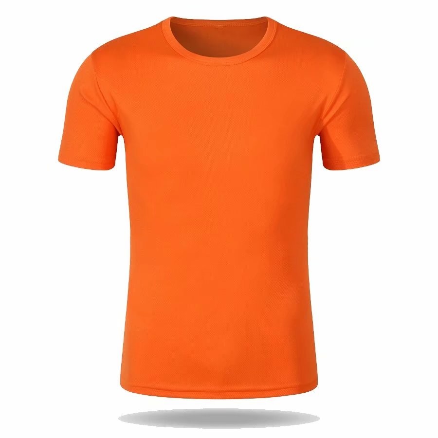 Polyester Basic Plain Men O Neck Blank T Shirts 140gram Sustainable