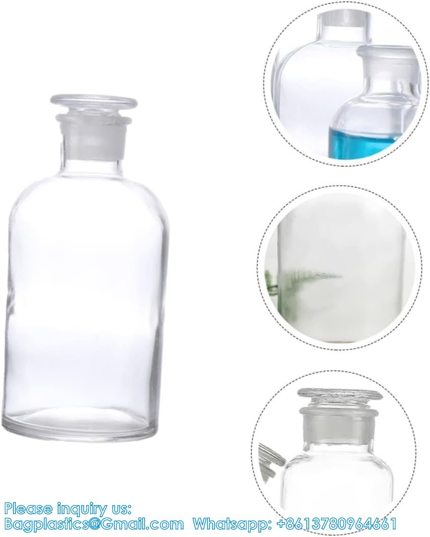 Reagent Bottle Containers Lab Dispensing Bottles Autosampler Vials Chemical Sample Container Sample Containers