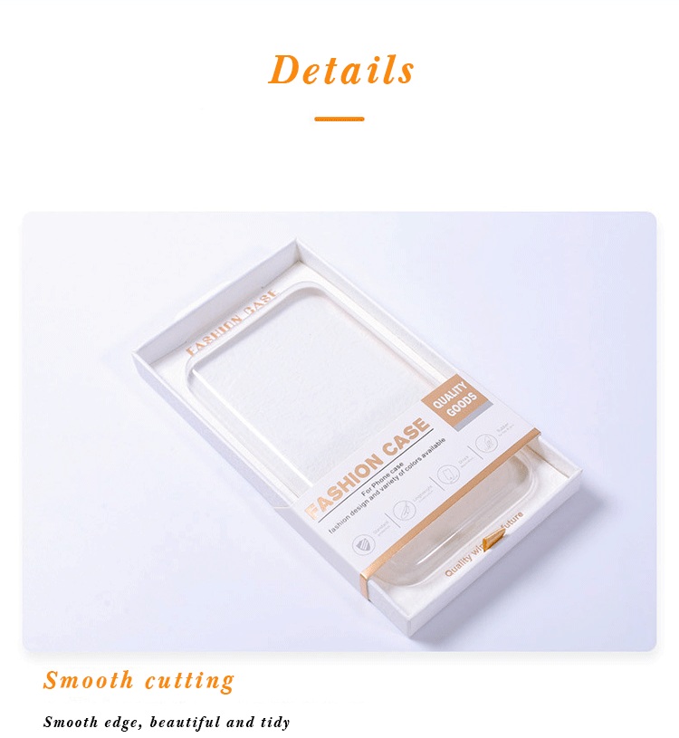 Cell Phone Mobile Case Packaging Box Hard Paper Biodegradable Blister Packaging