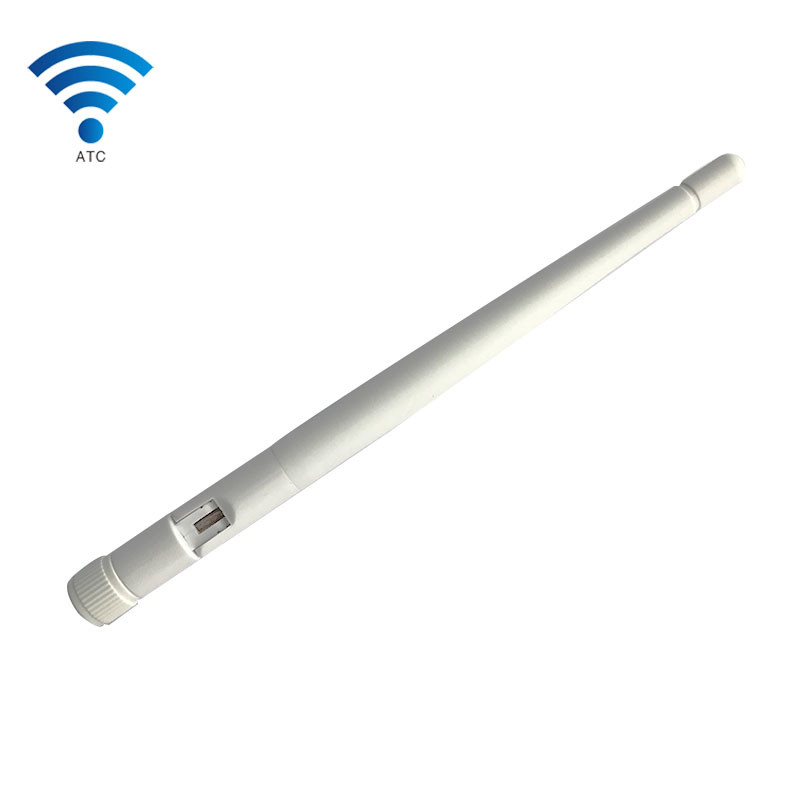 External 4g Lte Signal Booster Antenna RP SMA White 3DBi Rubber Case Type 3DBI Gain