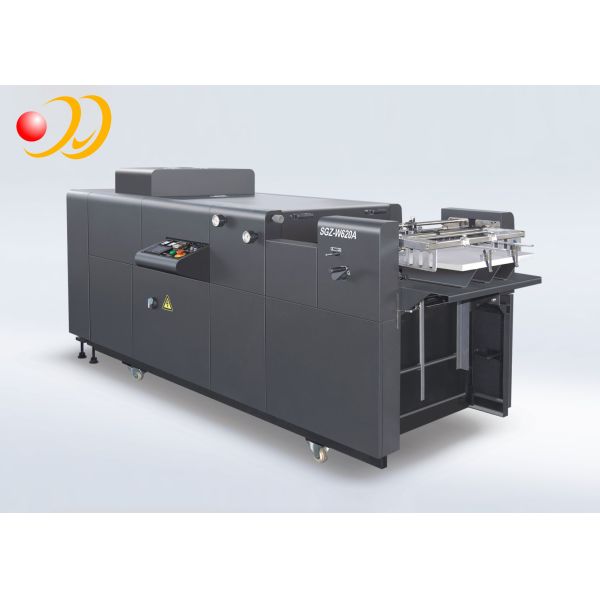 Quality Spot UV Printing Machine , Desktop UV Coating Machine Thick - Thin for sale