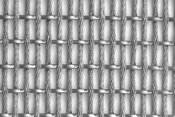 Cable metal mesh with one straight cable mesh.