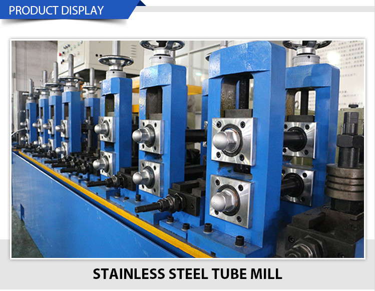 TIG Welded Steel Pipe Production Line SS219 SS Pipe Manufacturing Machine