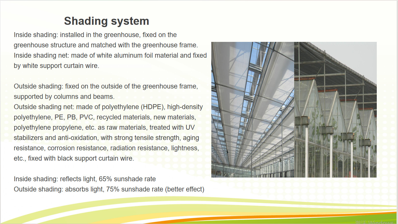 Structural Frame Polycarbonate Glass Greenhouse For Flower Growth