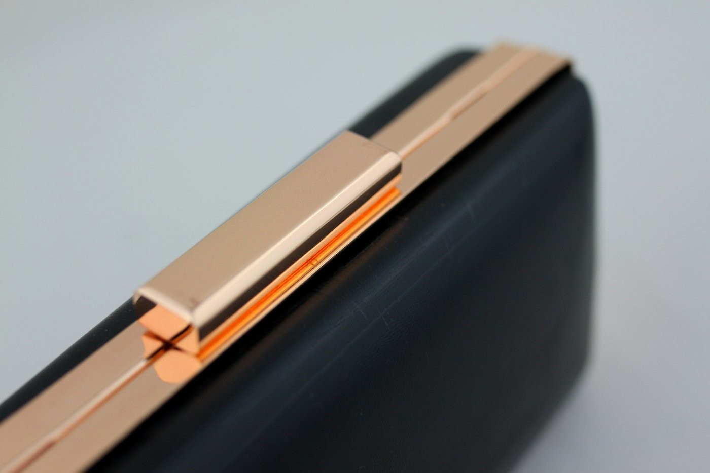 18*12*4.5cm Rectangle Rose Gold Box Clutch Frames DIY Evening Bag Frame